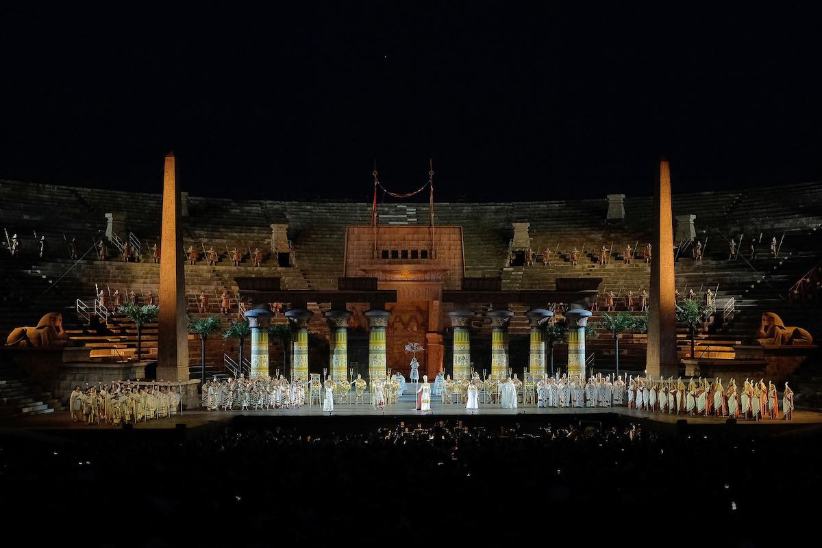 Aida storica a Verona: scene e colori dell'Egitto ritrovato